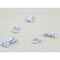 144 Sets Size 3 White Hook and Eye Sewing Closure for Heavy Garment Dress Bra